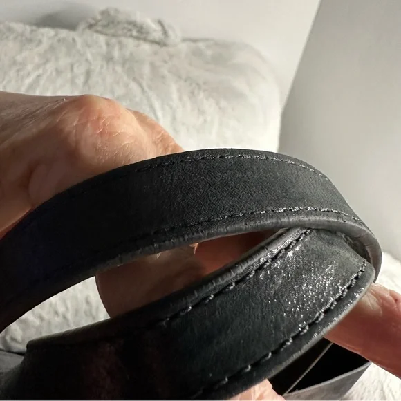 New Botkier Black Leather studded hobo tote with Botkier pouch - Picture 12 of 16